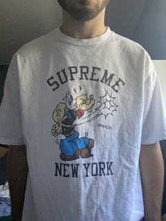 Supreme popeye clearance tee