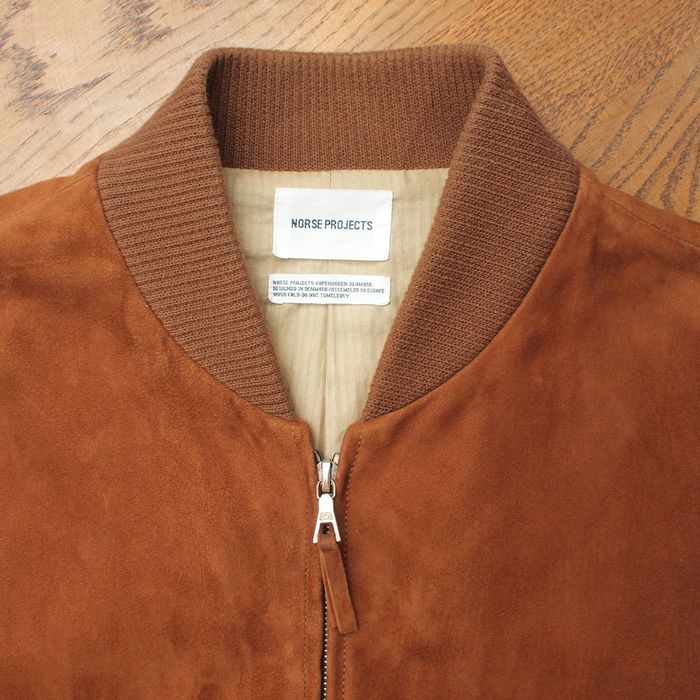 Norse Projects Hak Suede jacket brown | Grailed