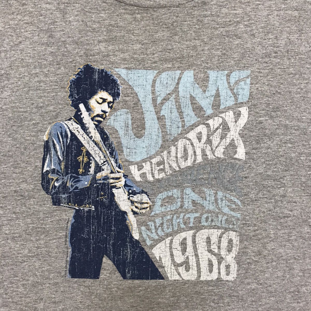 Band Tees × Vintage Vintage Jimi Hendrix Tee 2004 Signature Tee / Rock band Size US L / EU 52-54 / 3 - 2 Thumbnail