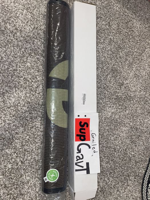 Supreme Supreme Woven Straw Mat Black Grailed