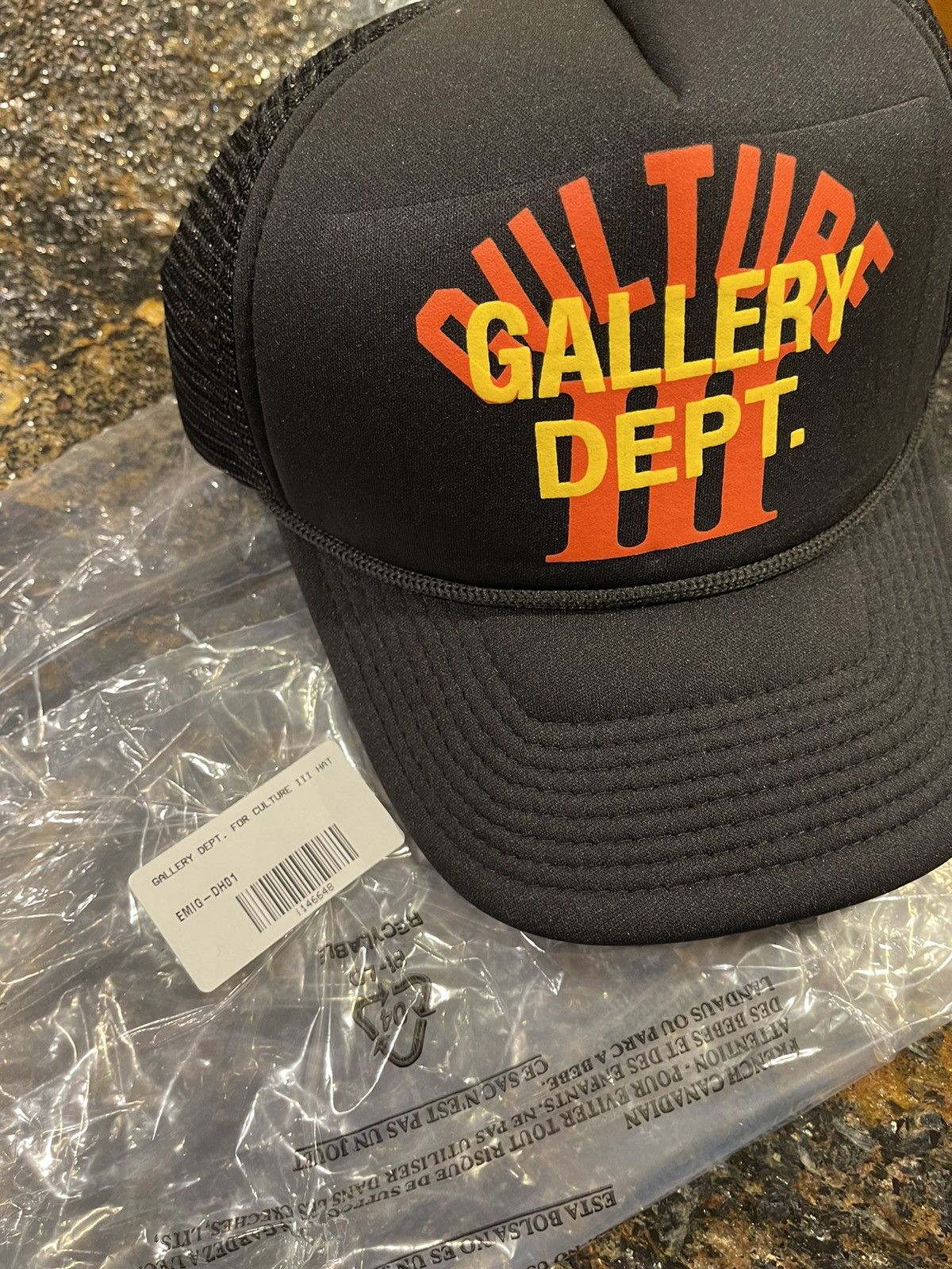 Gallery Dept. × Migos Gallery Dept. x Migos Culture III Black Trucker Hat |  Grailed