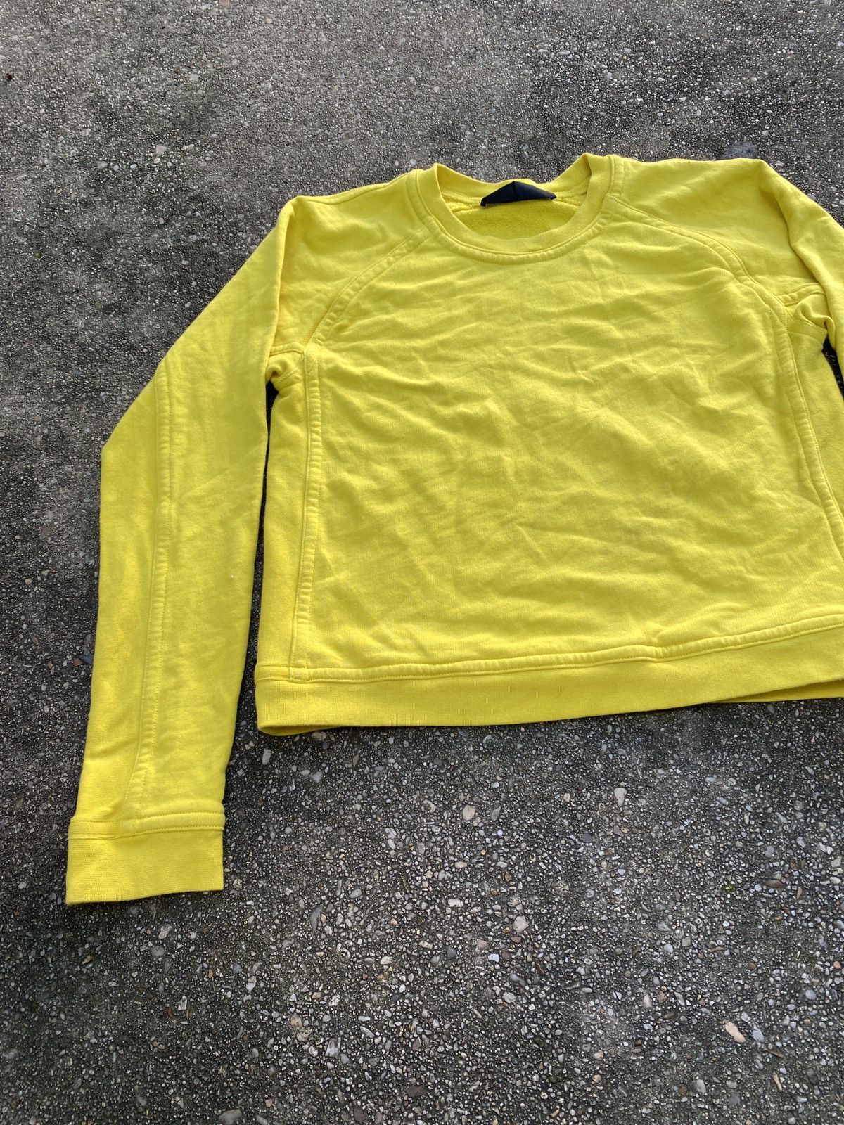 Haider Ackermann Haider Ackermann Indigo Cropped Sweatshirt Size US XL / EU 56 / 4 - 2 Preview