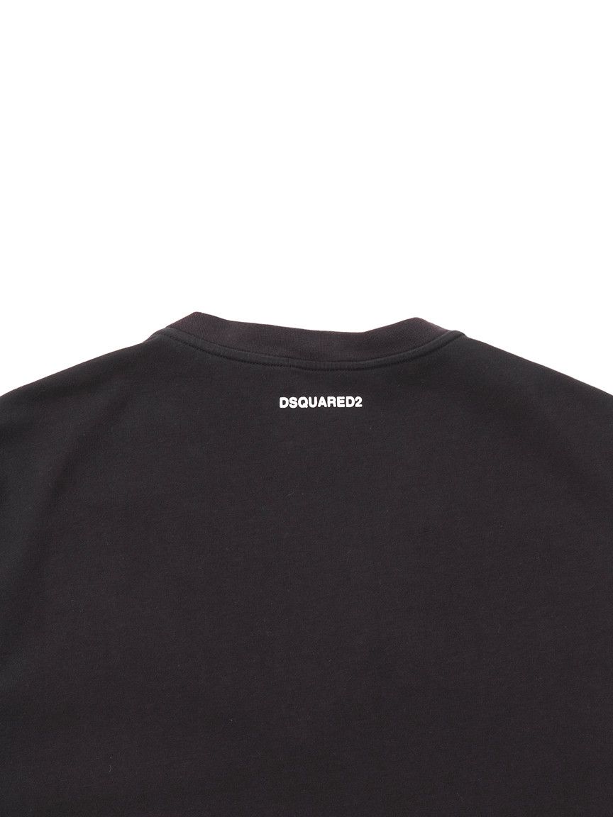 Dsquared2 Dsquared2 V-neck cotton jersey black Tee M/L Size US M / EU 48-50 / 2 - 5 Thumbnail