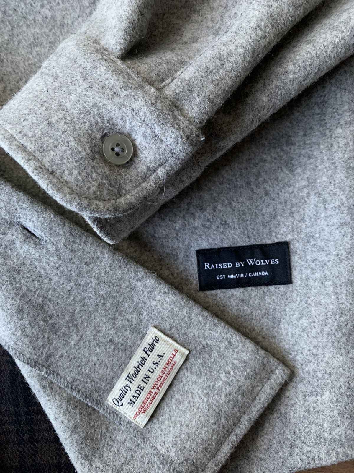 Raised By Wolves Raised By Wolves Wool Overshirt Size US L / EU 52-54 / 3 - 3 Thumbnail