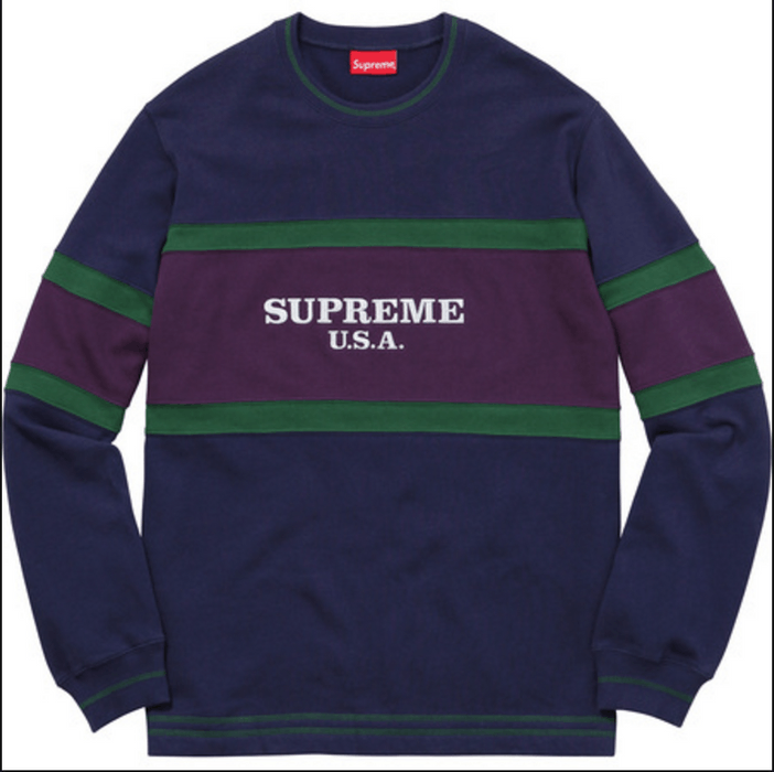 Supreme gucci crewneck sales