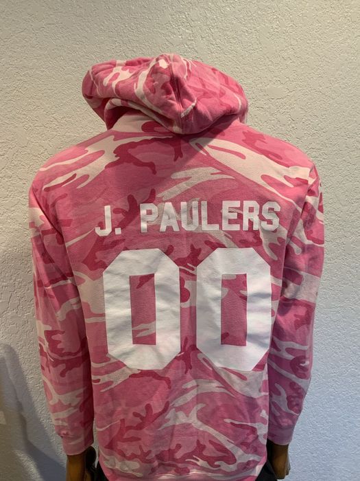 Jake paul pink store camo hoodie