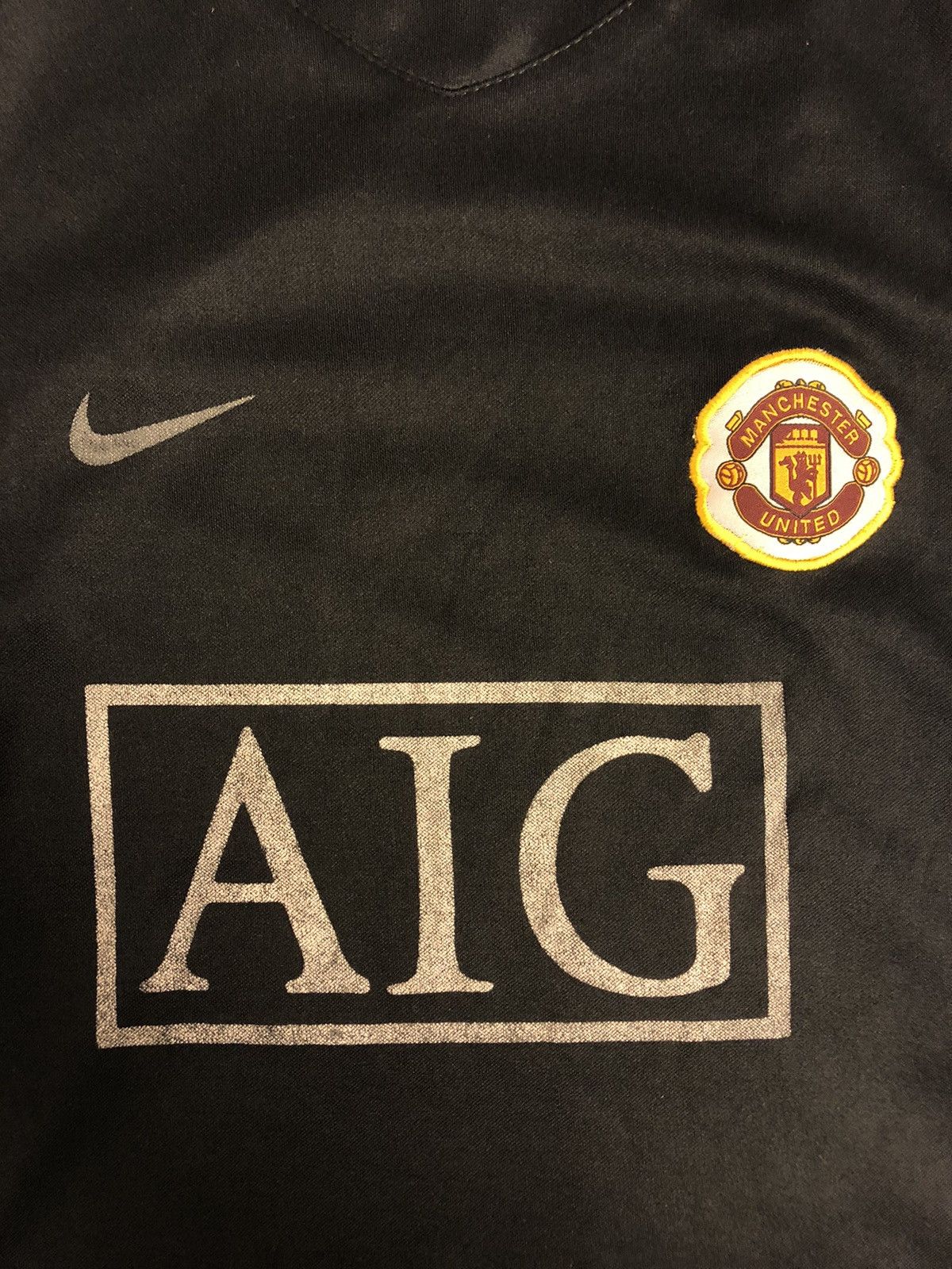 Other MANCHESTER UNITED AWAY BLACK REPLICA SOCCER FOOTBALL JERSEY Size US M / EU 48-50 / 2 - 3 Thumbnail