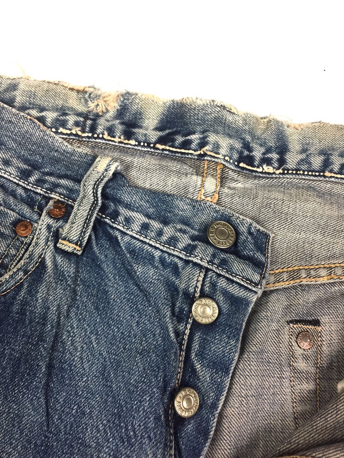 Blue Blue Japan Top fabric Blue blue japan selvedges denim Size US 33 - 5 Thumbnail