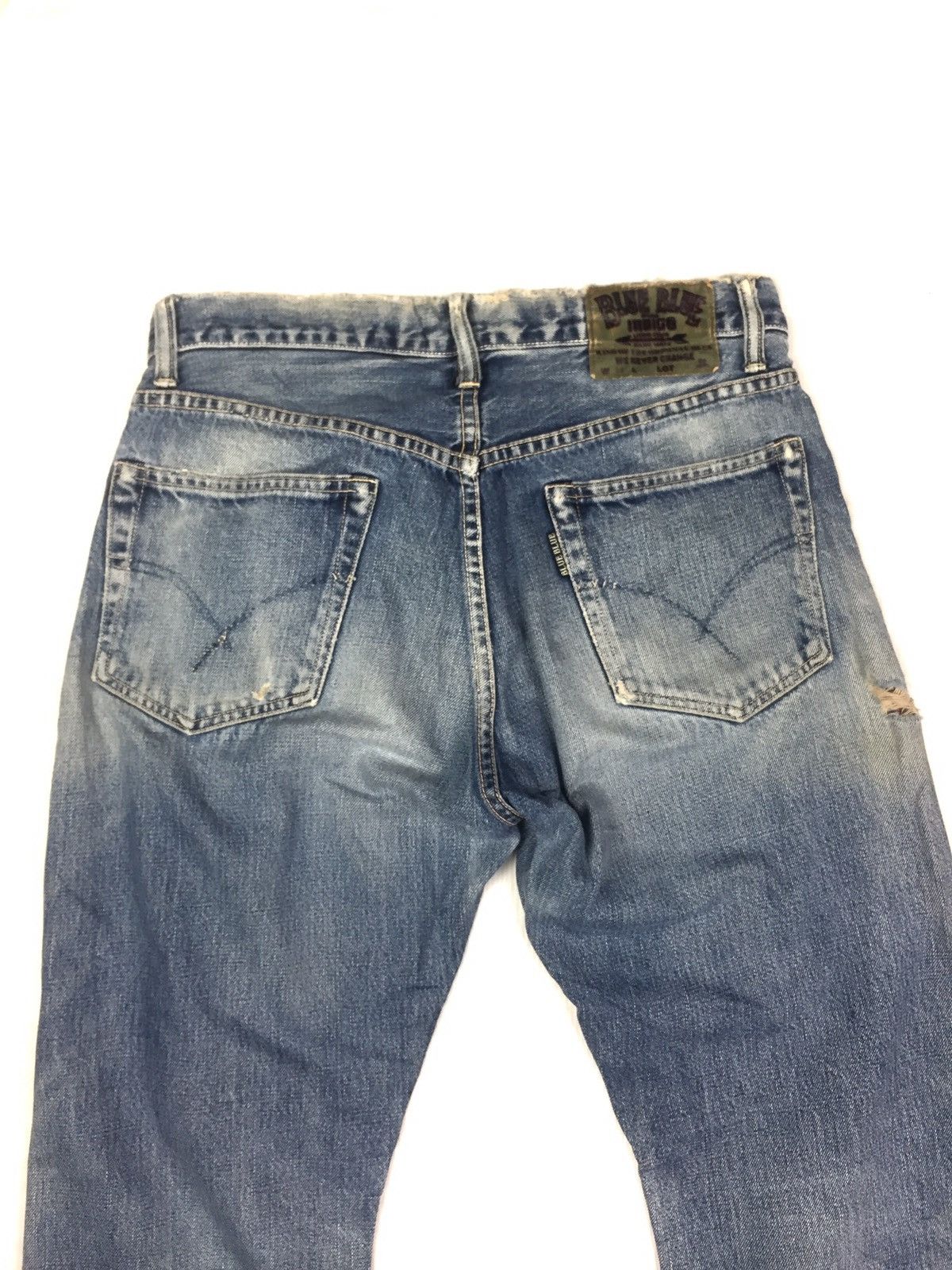 Blue Blue Japan Top fabric Blue blue japan selvedges denim Size US 33 - 17 Thumbnail