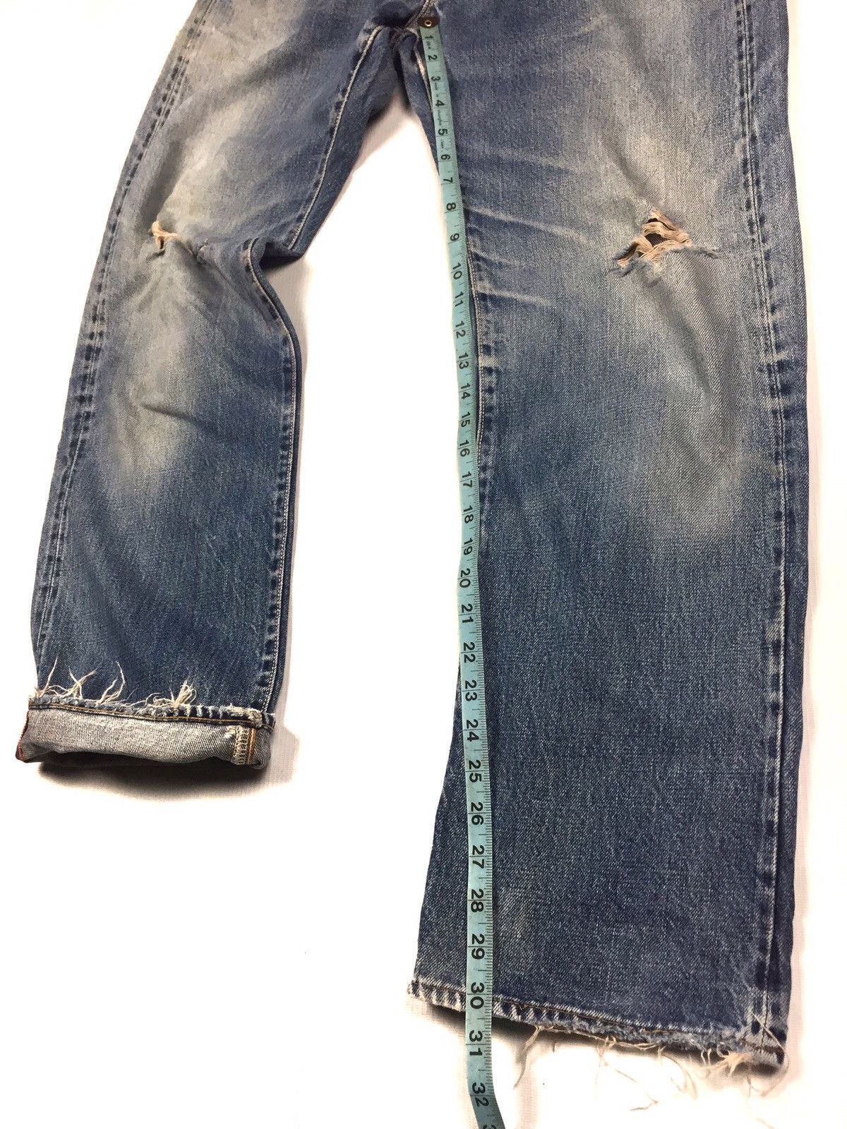 Blue Blue Japan Top fabric Blue blue japan selvedges denim Size US 33 - 13 Thumbnail
