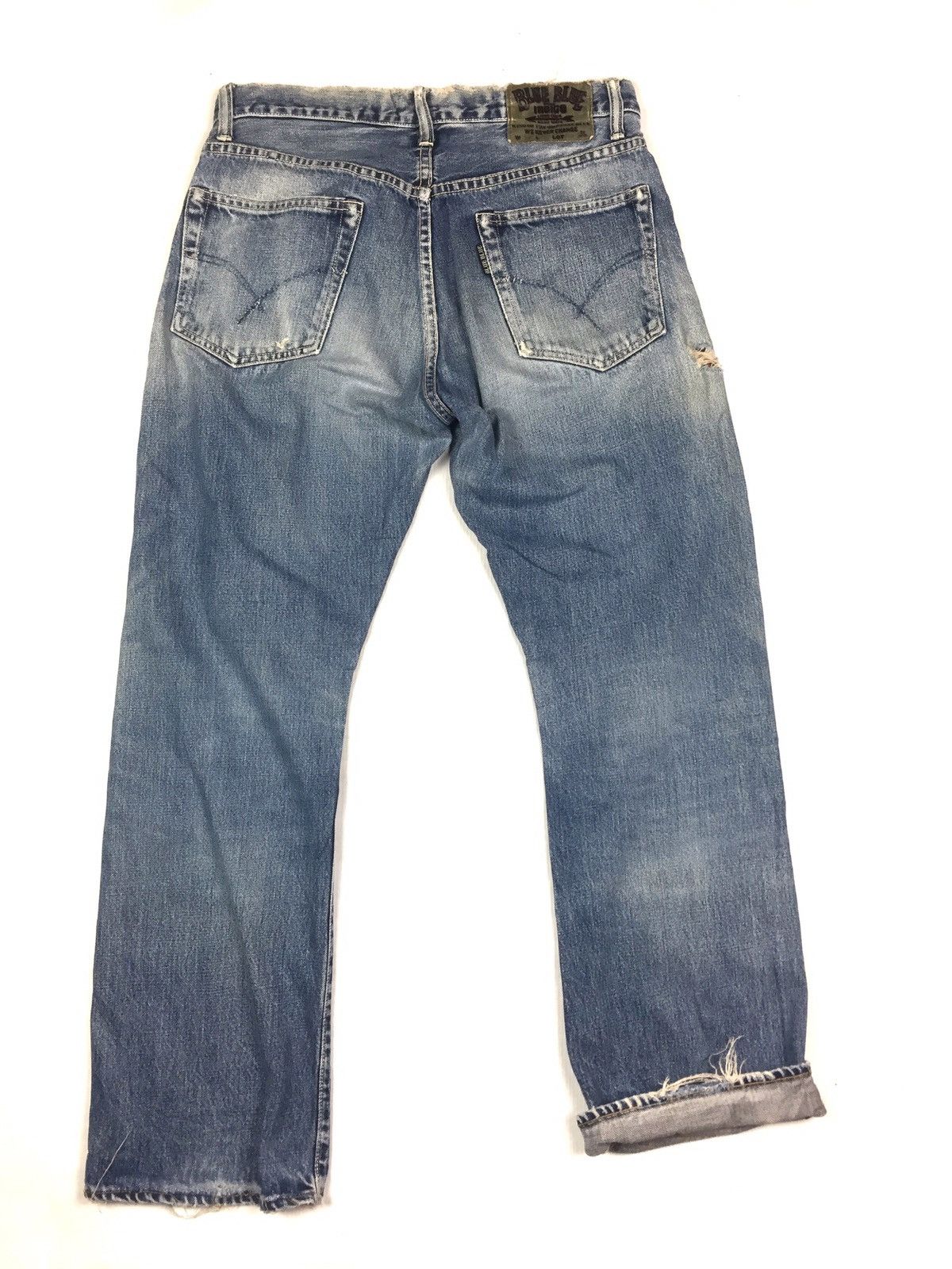 Blue Blue Japan Top fabric Blue blue japan selvedges denim Size US 33 - 3 Thumbnail