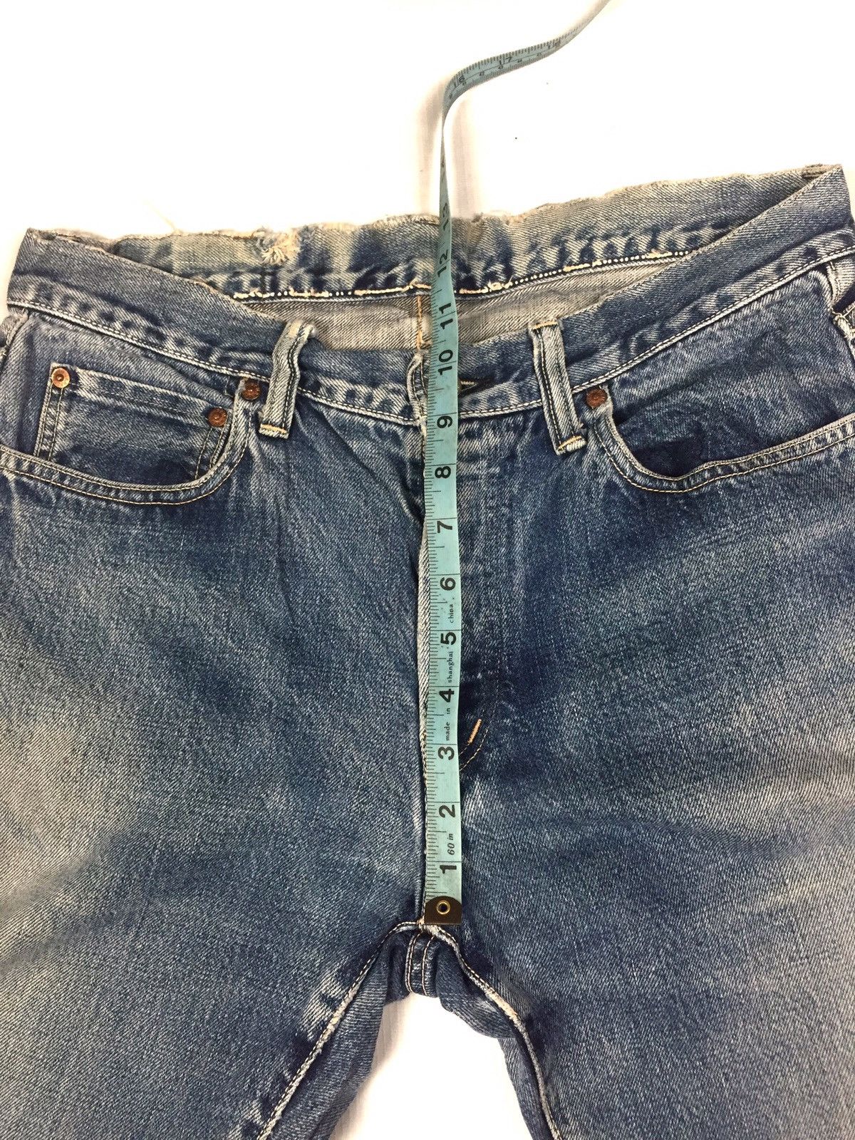 Blue Blue Japan Top fabric Blue blue japan selvedges denim Size US 33 - 10 Thumbnail