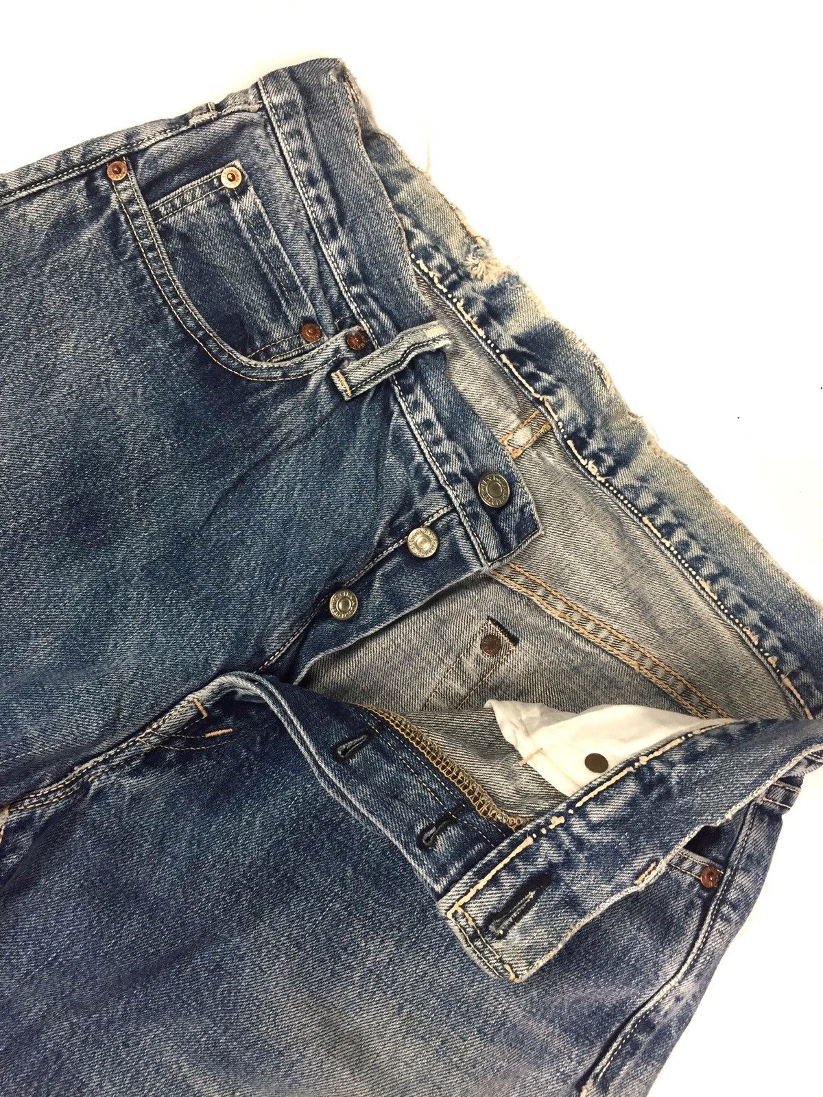 Blue Blue Japan Top fabric Blue blue japan selvedges denim Size US 33 - 4 Thumbnail