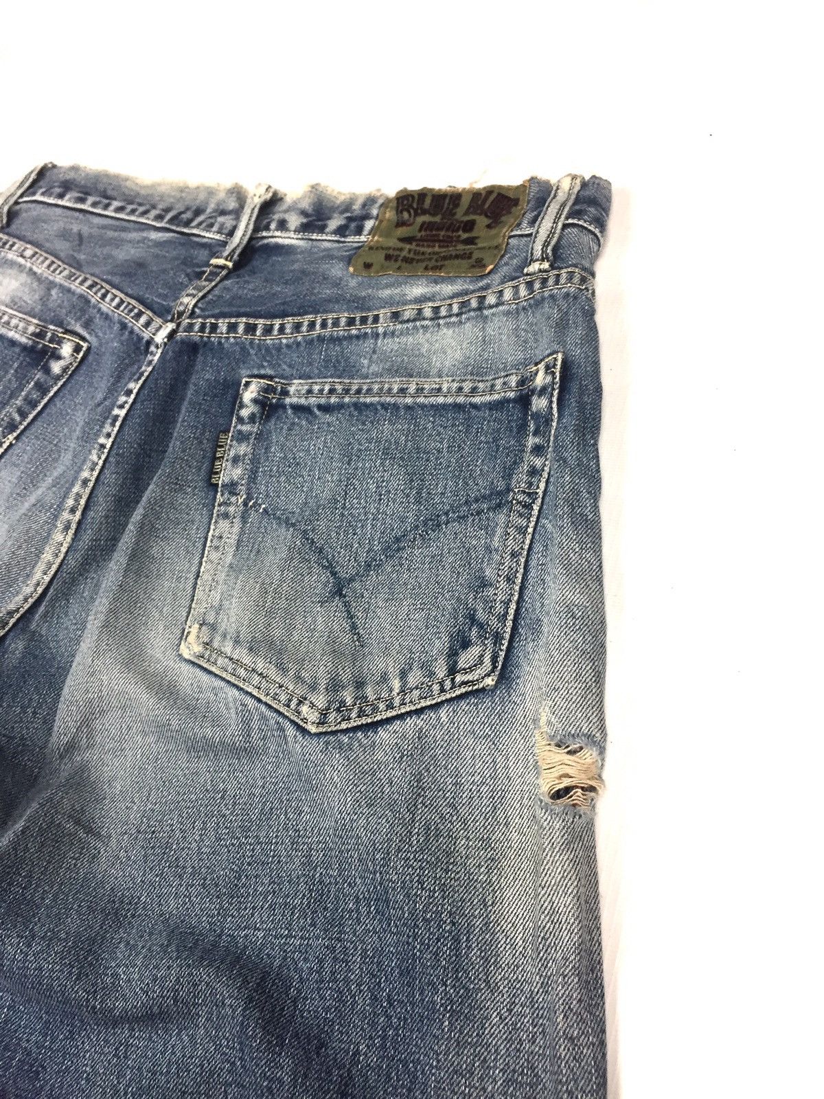 Blue Blue Japan Top fabric Blue blue japan selvedges denim Size US 33 - 18 Thumbnail