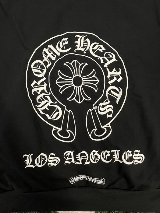 Chrome Hearts Chrome Hearts LA Exclusive Horseshoe Zip Hoodie | Grailed