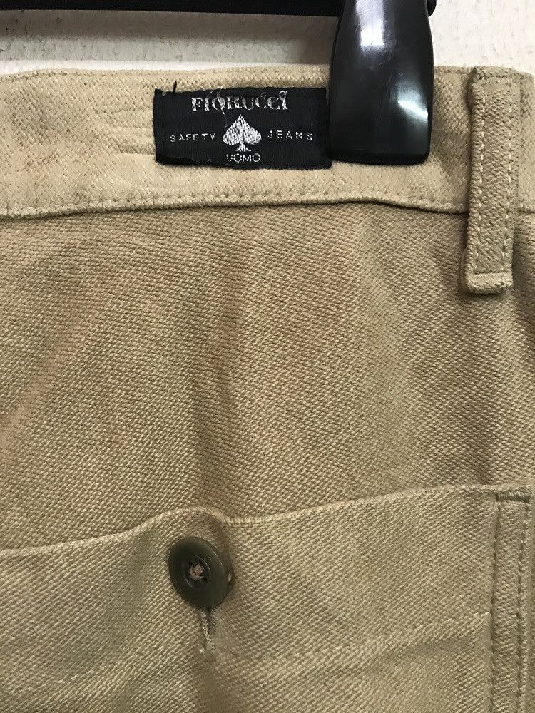 Fiorucci Vintage Fiorucci Safety Jeans Suede Cotton Trouser Work Pant Size US 32 / EU 48 - 14 Thumbnail