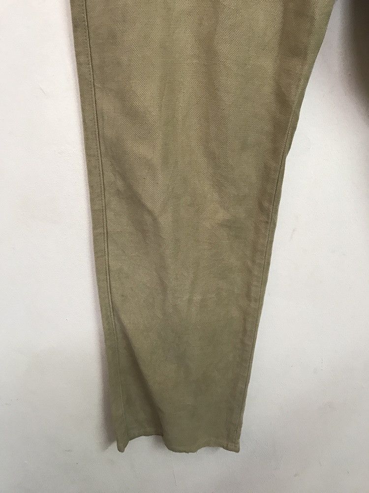 Fiorucci Vintage Fiorucci Safety Jeans Suede Cotton Trouser Work Pant Size US 32 / EU 48 - 7 Thumbnail