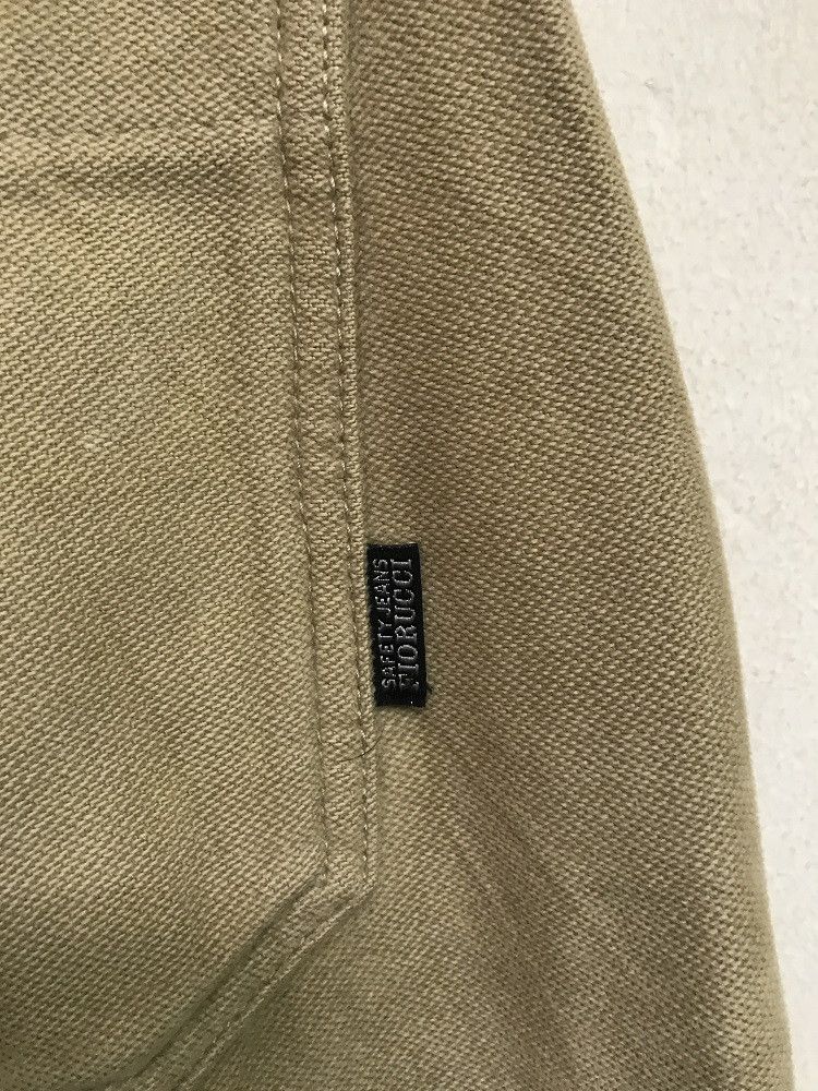 Fiorucci Vintage Fiorucci Safety Jeans Suede Cotton Trouser Work Pant Size US 32 / EU 48 - 13 Thumbnail