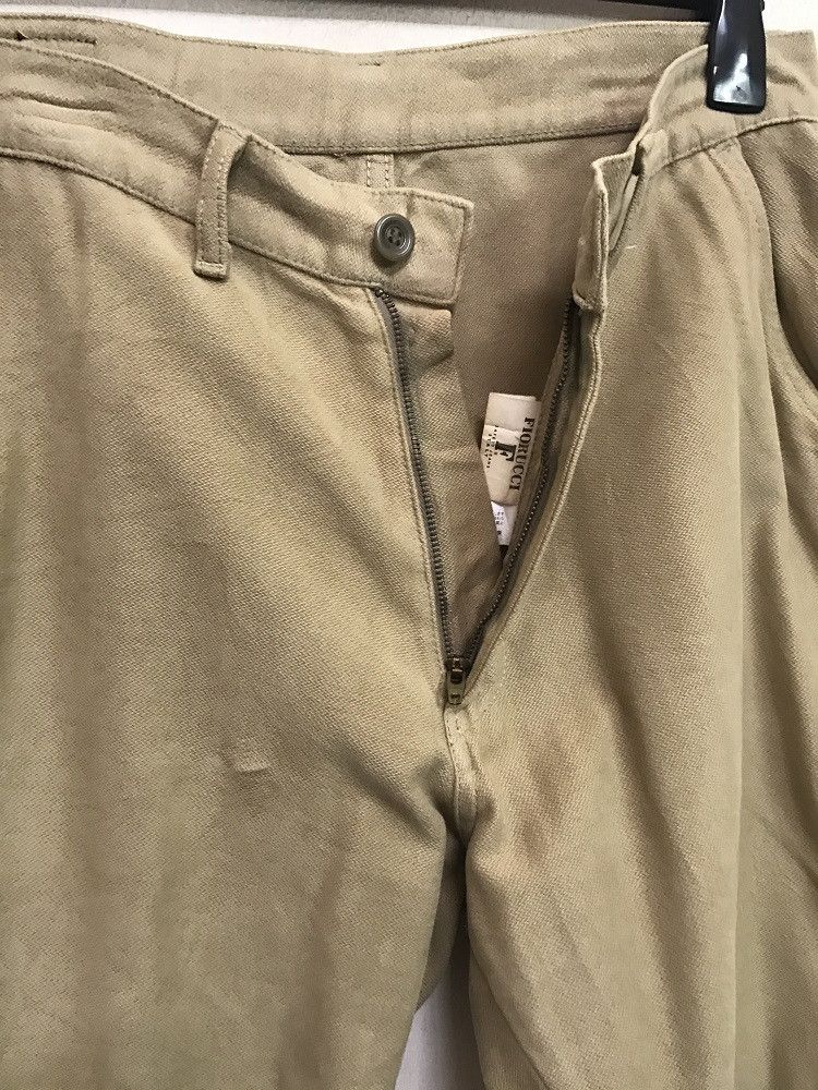Fiorucci Vintage Fiorucci Safety Jeans Suede Cotton Trouser Work Pant Size US 32 / EU 48 - 5 Thumbnail