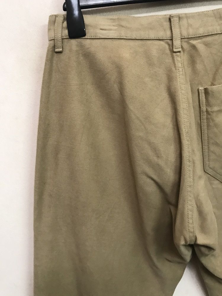 Fiorucci Vintage Fiorucci Safety Jeans Suede Cotton Trouser Work Pant Size US 32 / EU 48 - 11 Thumbnail