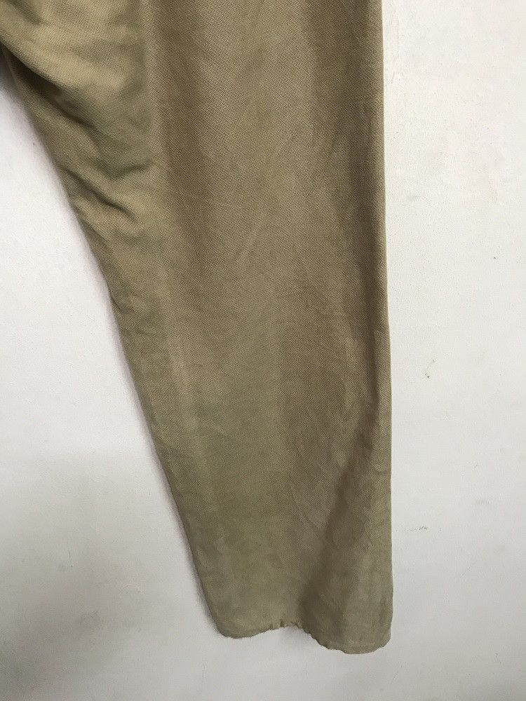 Fiorucci Vintage Fiorucci Safety Jeans Suede Cotton Trouser Work Pant Size US 32 / EU 48 - 16 Thumbnail
