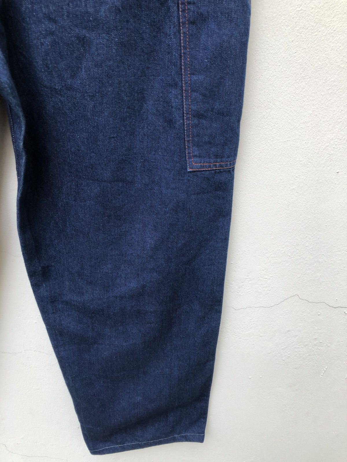 Pherrow's Pherrows Japan Indigo STUBBORN Union Made Denim Work Pant Size US 32 / EU 48 - 19 Thumbnail