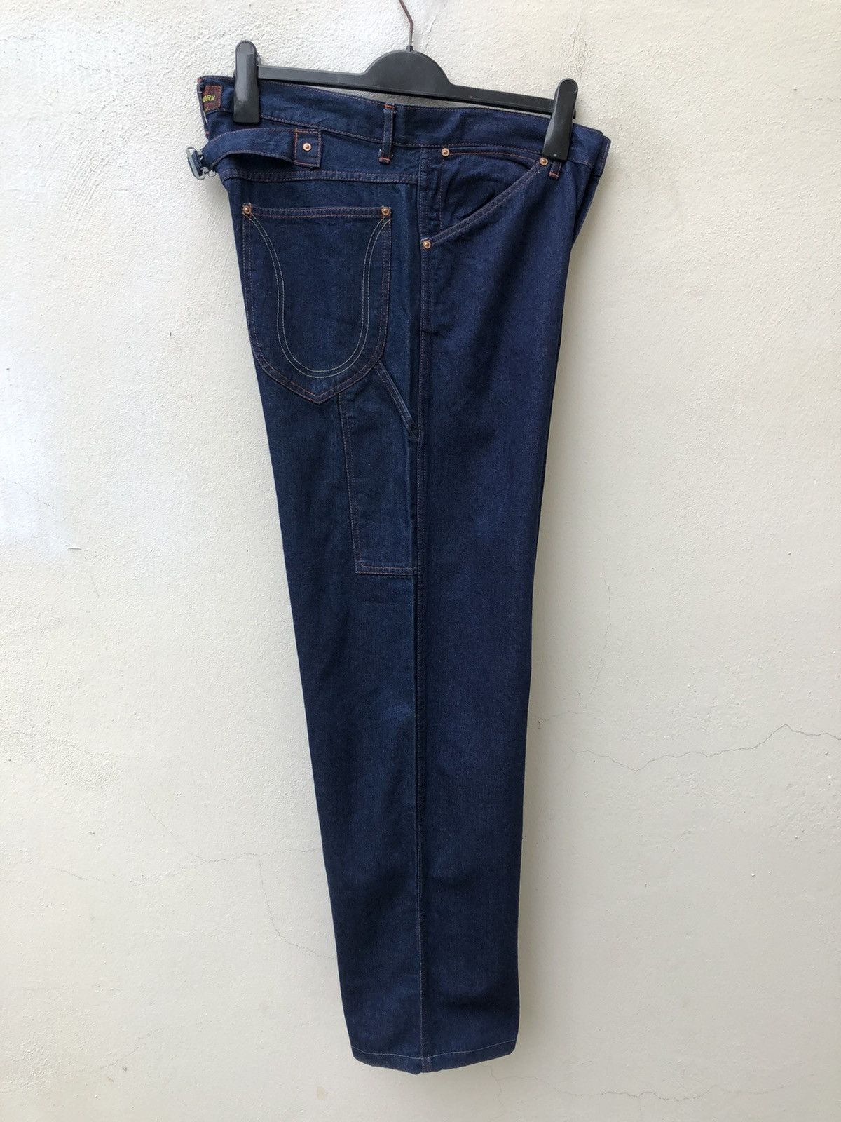 Pherrow's Pherrows Japan Indigo STUBBORN Union Made Denim Work Pant Size US 32 / EU 48 - 21 Thumbnail