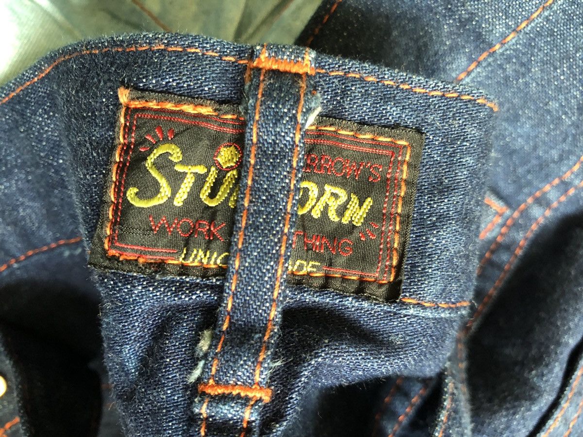 Pherrow's Pherrows Japan Indigo STUBBORN Union Made Denim Work Pant Size US 32 / EU 48 - 23 Thumbnail