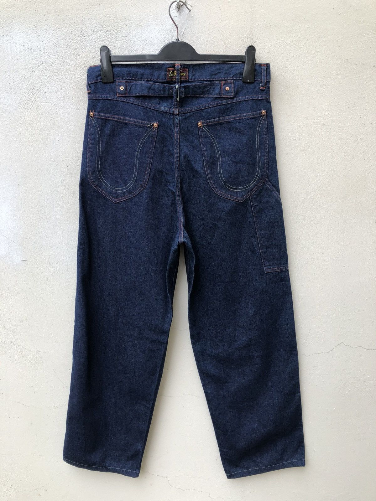 Pherrow's Pherrows Japan Indigo STUBBORN Union Made Denim Work Pant Size US 32 / EU 48 - 15 Thumbnail