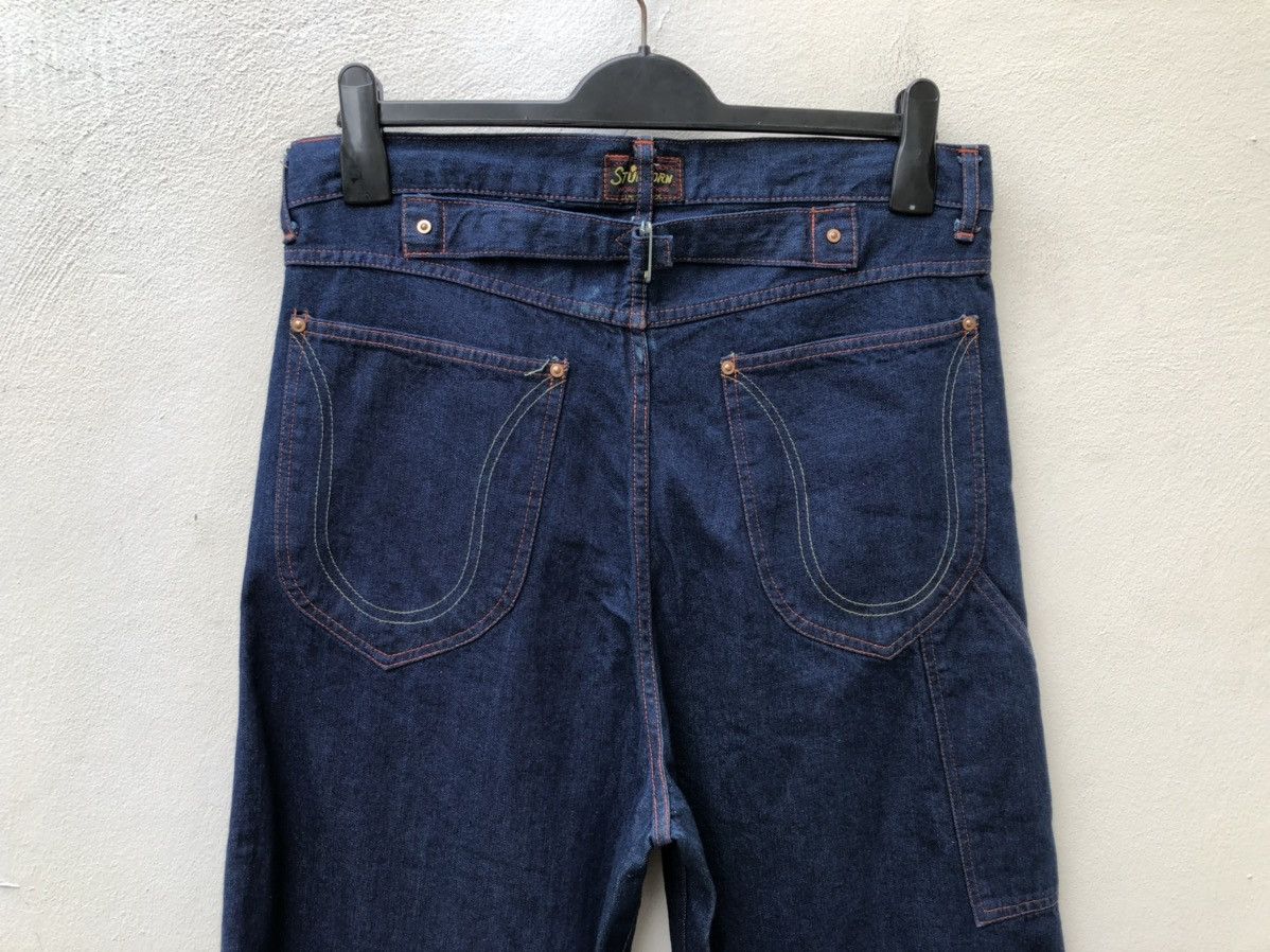 Pherrow's Pherrows Japan Indigo STUBBORN Union Made Denim Work Pant Size US 32 / EU 48 - 16 Thumbnail