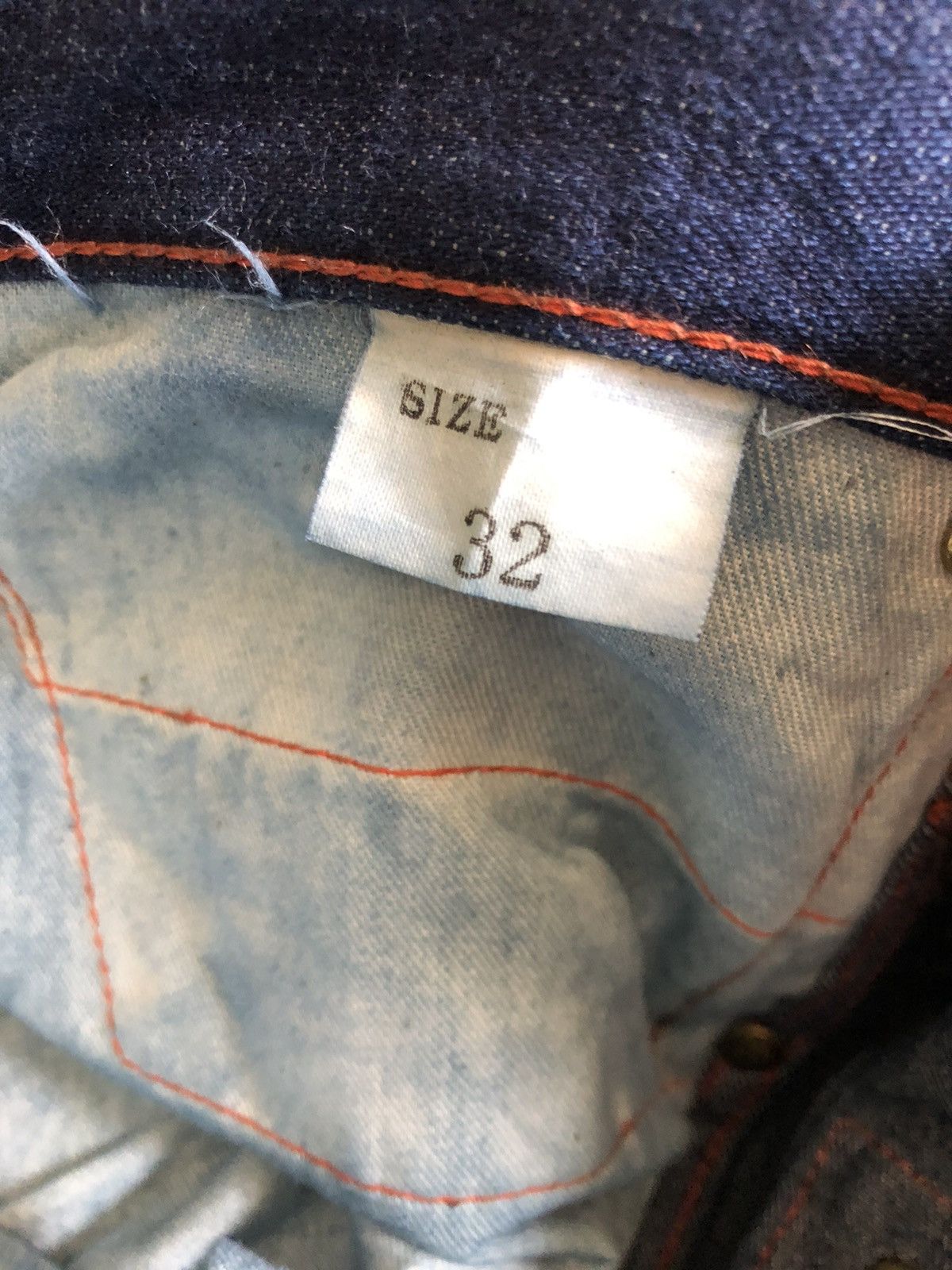 Pherrow's Pherrows Japan Indigo STUBBORN Union Made Denim Work Pant Size US 32 / EU 48 - 25 Thumbnail