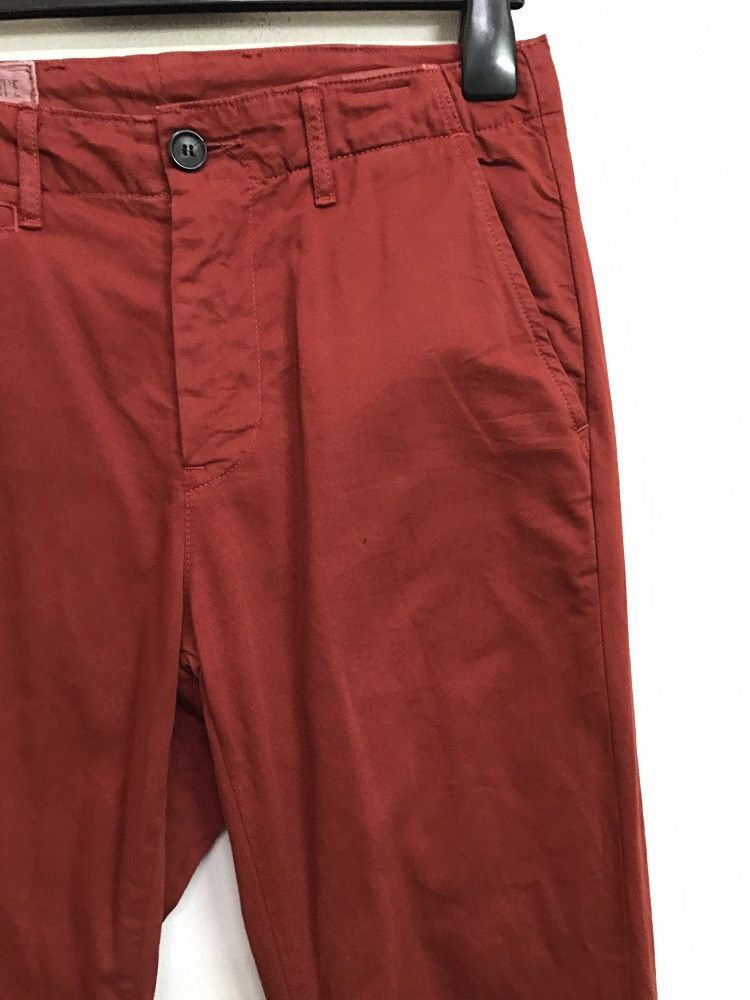 Billy Reid Designer Billy Reid X J.S Works Made in Usa Burgundy Pant Size US 30 / EU 46 - 3 Thumbnail