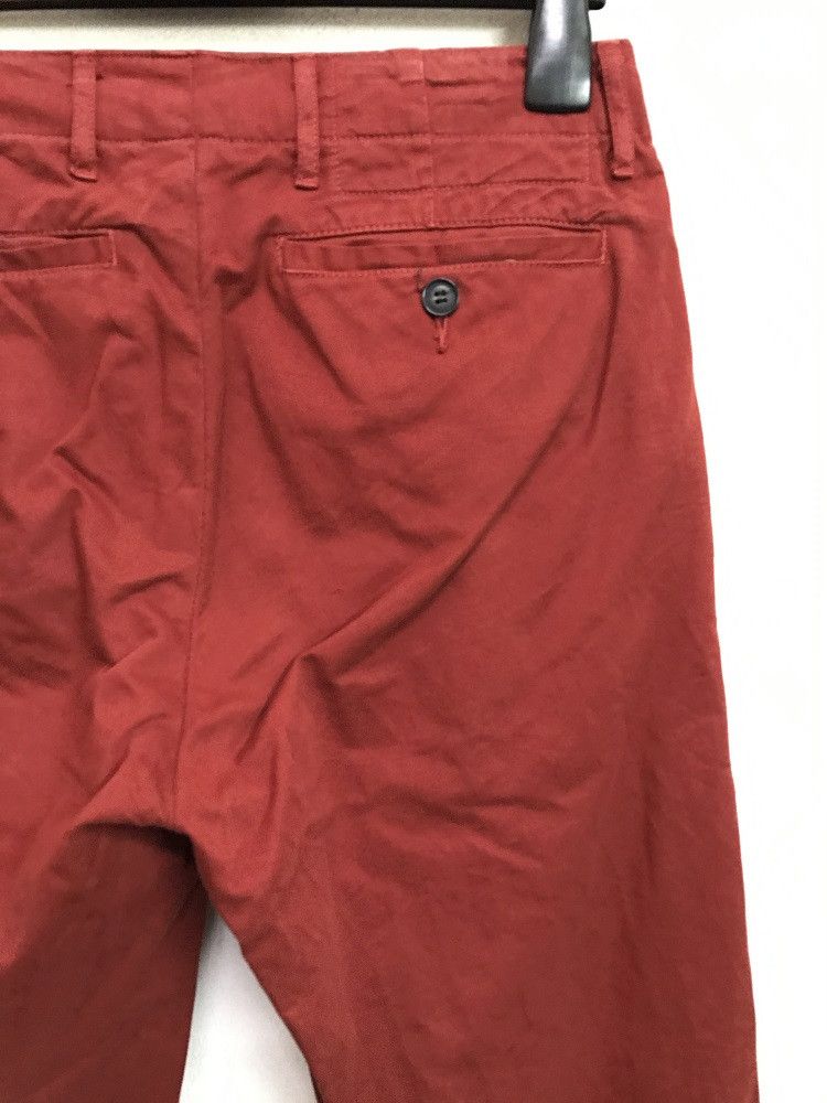 Billy Reid Designer Billy Reid X J.S Works Made in Usa Burgundy Pant Size US 30 / EU 46 - 10 Thumbnail
