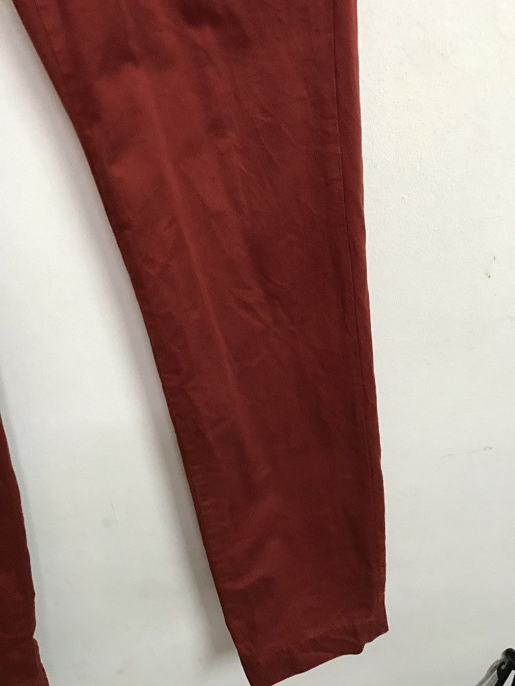 Billy Reid Designer Billy Reid X J.S Works Made in Usa Burgundy Pant Size US 30 / EU 46 - 7 Thumbnail