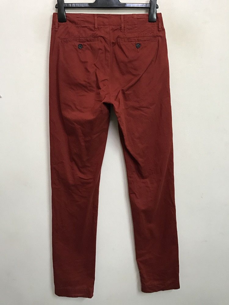 Billy Reid Designer Billy Reid X J.S Works Made in Usa Burgundy Pant Size US 30 / EU 46 - 8 Thumbnail