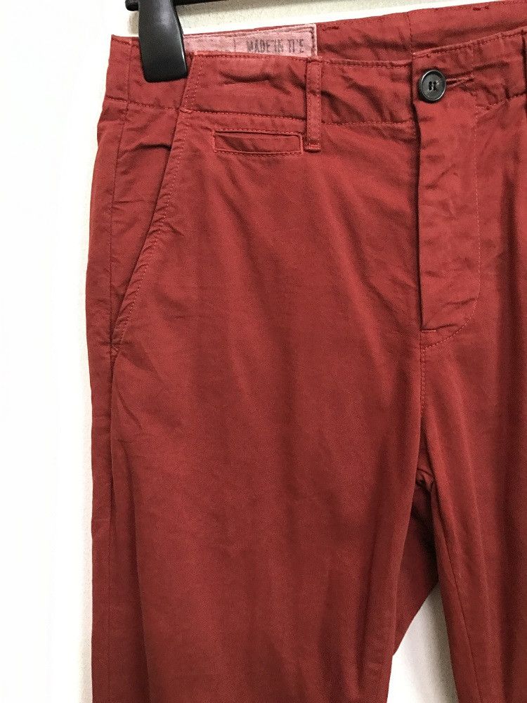 Billy Reid Designer Billy Reid X J.S Works Made in Usa Burgundy Pant Size US 30 / EU 46 - 2 Thumbnail