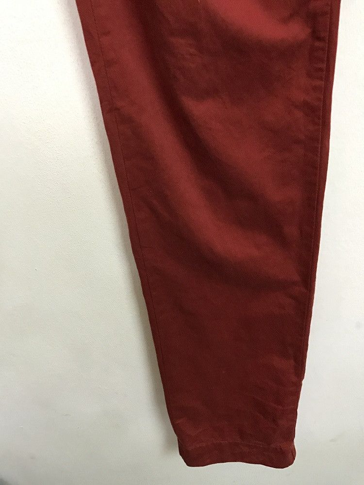 Billy Reid Designer Billy Reid X J.S Works Made in Usa Burgundy Pant Size US 30 / EU 46 - 6 Thumbnail
