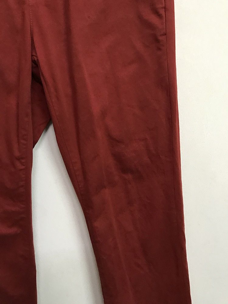 Billy Reid Designer Billy Reid X J.S Works Made in Usa Burgundy Pant Size US 30 / EU 46 - 5 Thumbnail