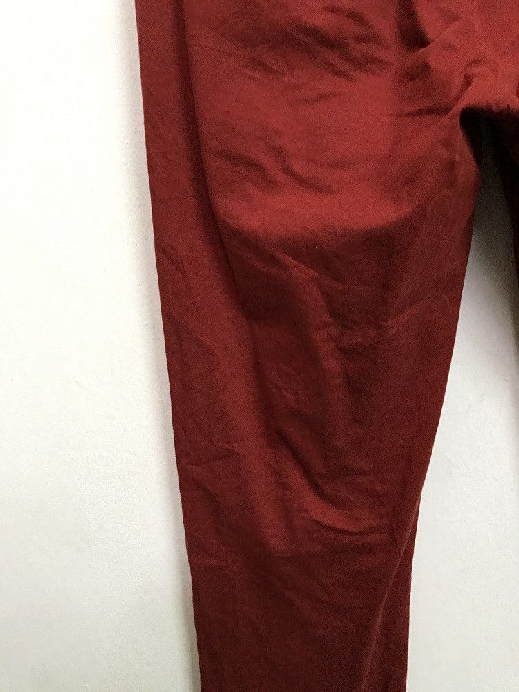 Billy Reid Designer Billy Reid X J.S Works Made in Usa Burgundy Pant Size US 30 / EU 46 - 11 Thumbnail
