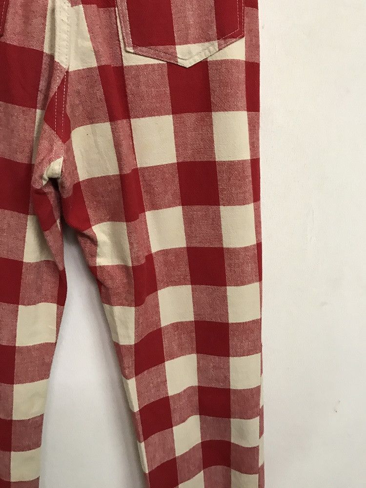 Vintage CAMEL CRUTCH Japan Tartan Check Plaid Trouser Pant Size US 28 / EU 44 - 13 Thumbnail