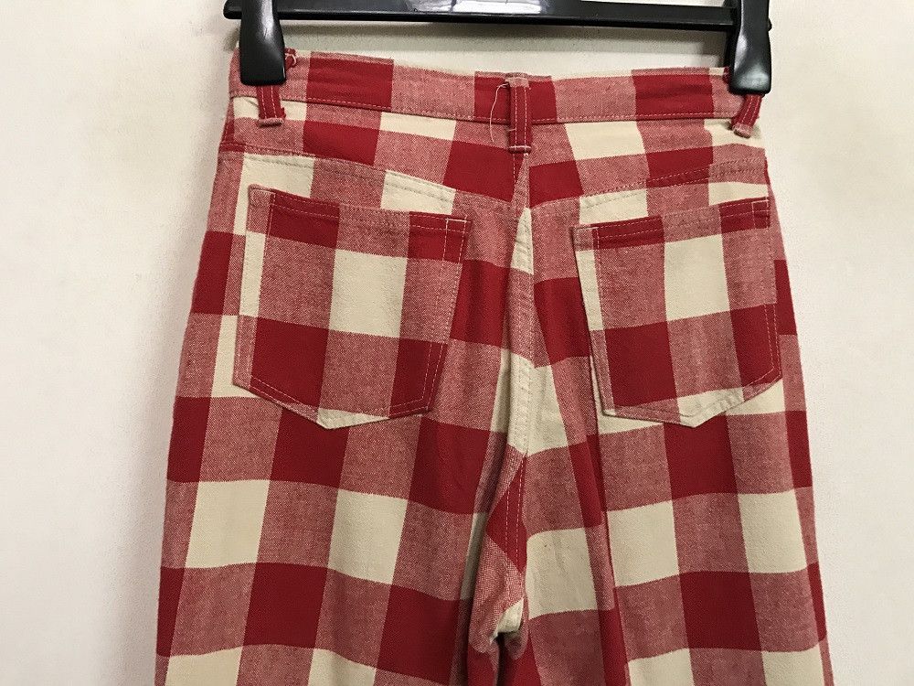 Vintage CAMEL CRUTCH Japan Tartan Check Plaid Trouser Pant Size US 28 / EU 44 - 10 Thumbnail