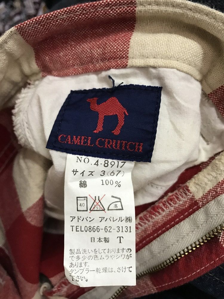 Vintage CAMEL CRUTCH Japan Tartan Check Plaid Trouser Pant Size US 28 / EU 44 - 15 Thumbnail