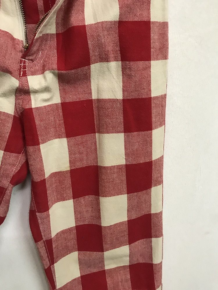 Vintage CAMEL CRUTCH Japan Tartan Check Plaid Trouser Pant Size US 28 / EU 44 - 7 Thumbnail