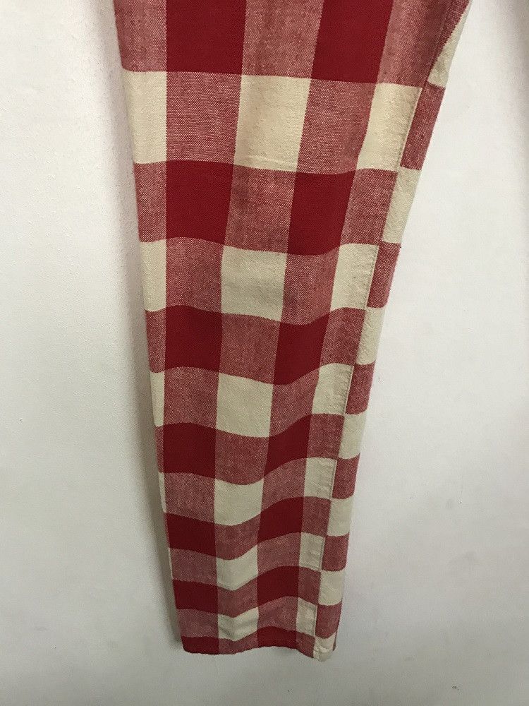 Vintage CAMEL CRUTCH Japan Tartan Check Plaid Trouser Pant Size US 28 / EU 44 - 6 Thumbnail