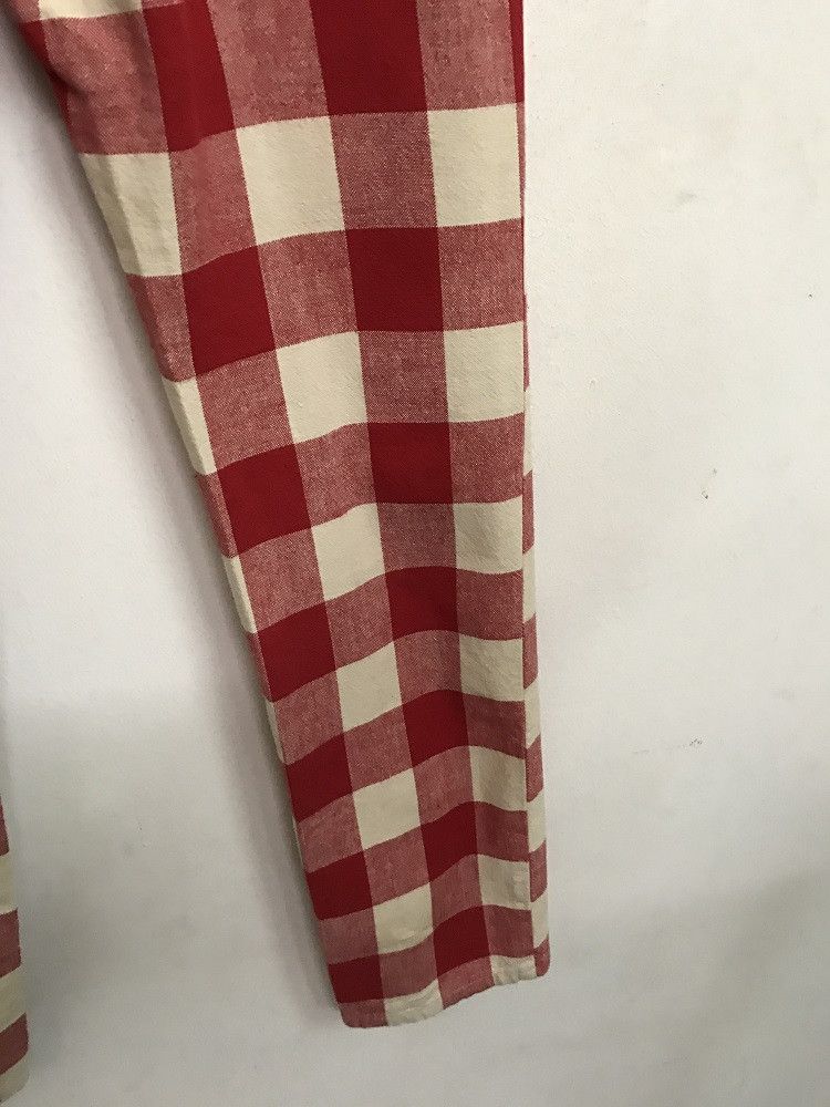 Vintage CAMEL CRUTCH Japan Tartan Check Plaid Trouser Pant Size US 28 / EU 44 - 14 Thumbnail