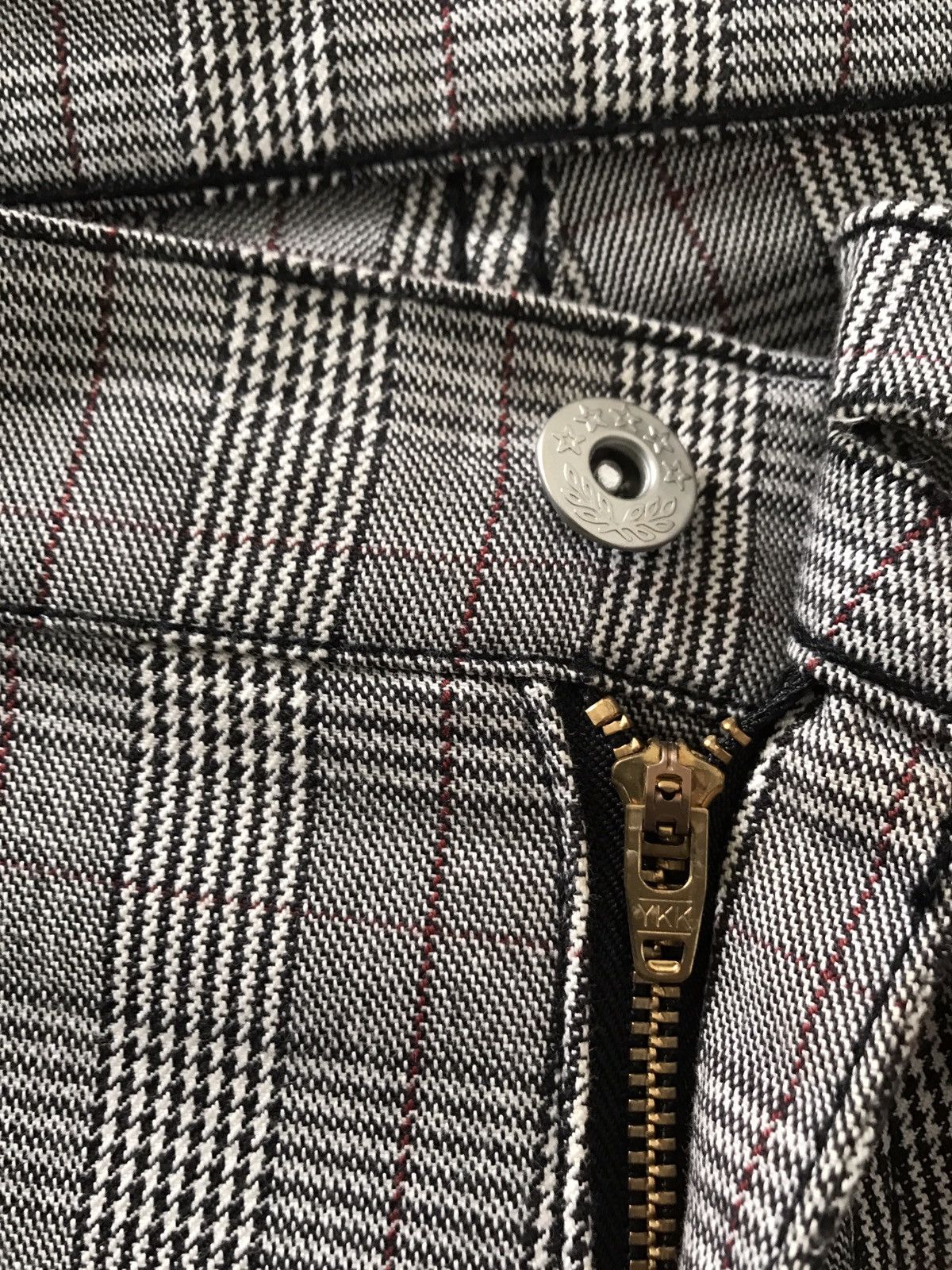 Vintage On Board Japan Tartan Checks Stretchable Cargo Trouser Pant Size US 34 / EU 50 - 5 Thumbnail