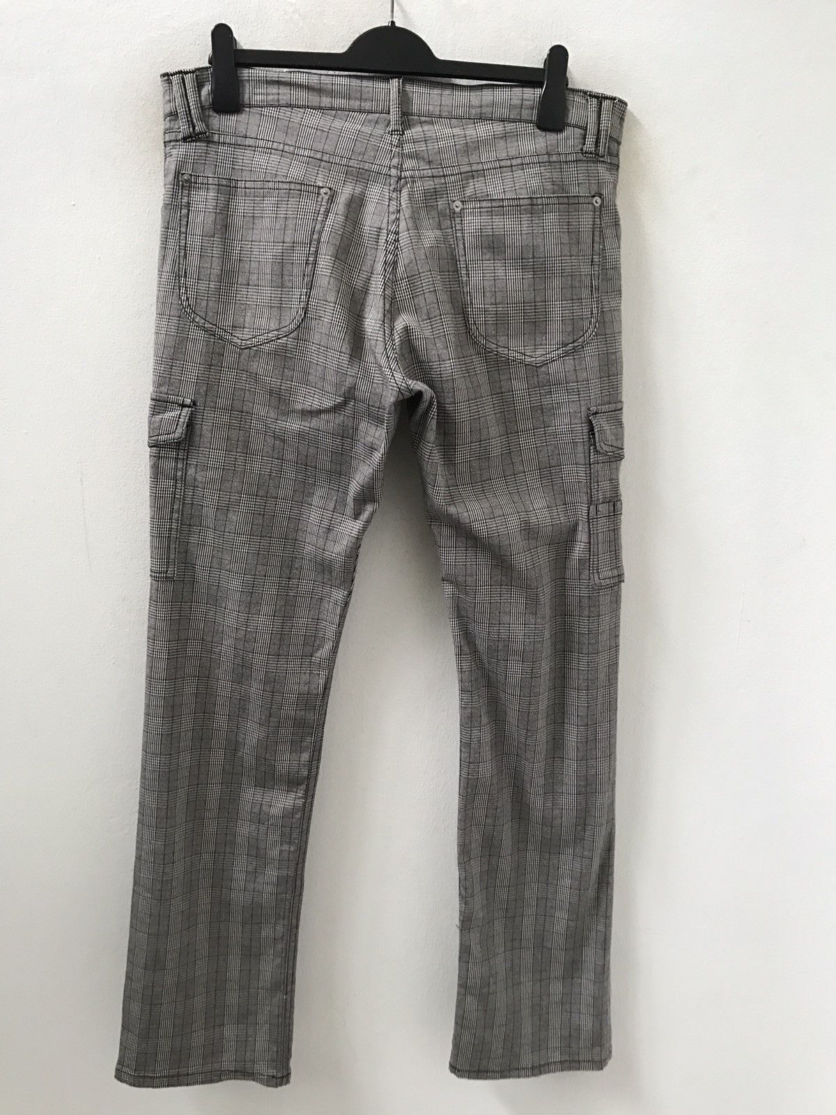 Vintage On Board Japan Tartan Checks Stretchable Cargo Trouser Pant Size US 34 / EU 50 - 7 Thumbnail