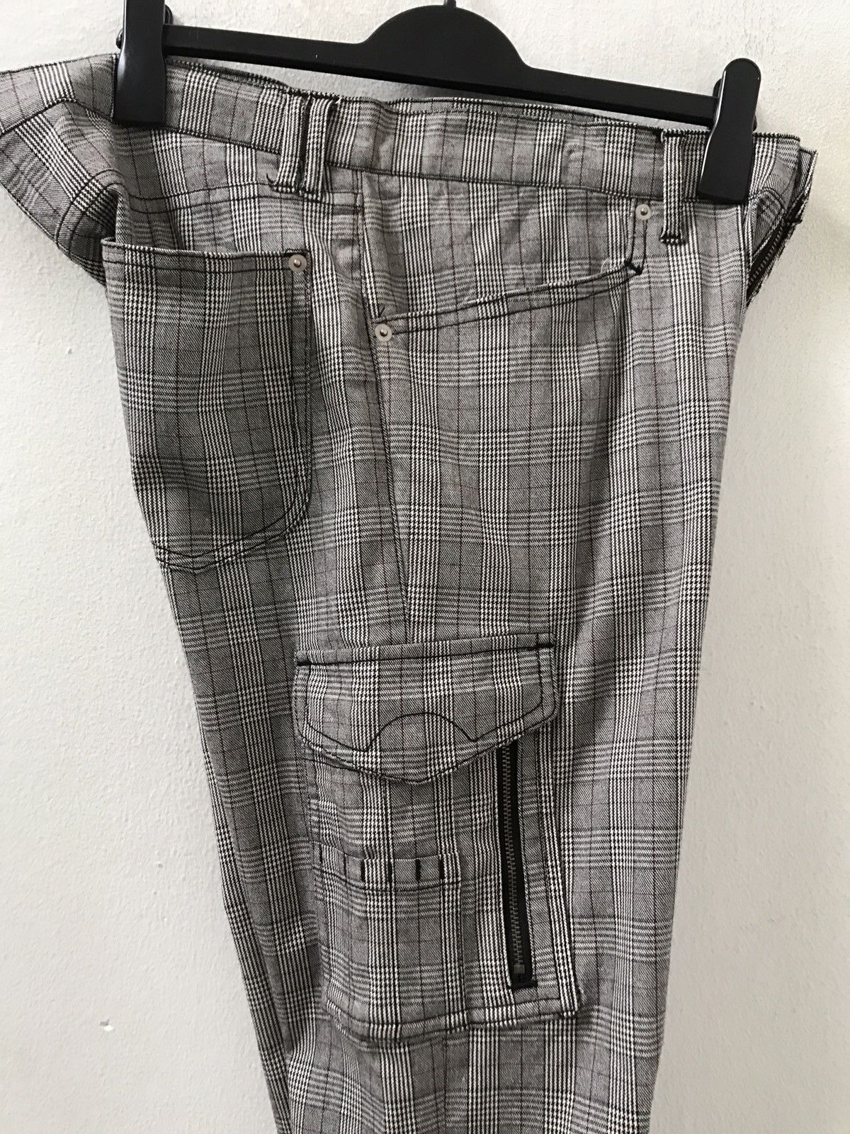 Vintage On Board Japan Tartan Checks Stretchable Cargo Trouser Pant Size US 34 / EU 50 - 14 Thumbnail