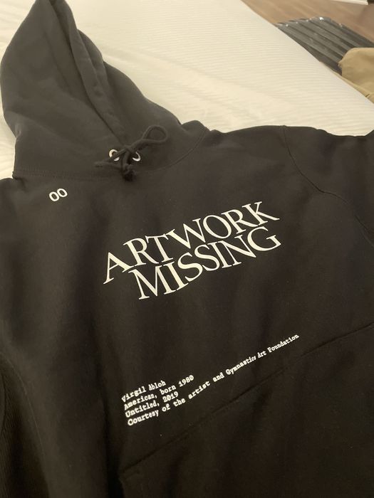 Virgil Abloh ICA Artwork Missing Hoodie