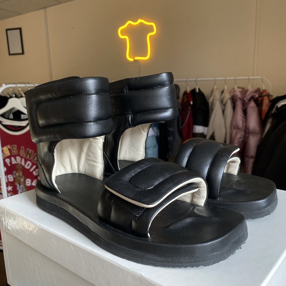 Future Leather Sandals 42